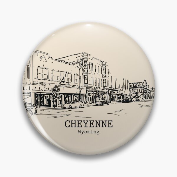 Item preview, Cheyenne - Wyoming designed and sold by Lakeric Cityscapes.