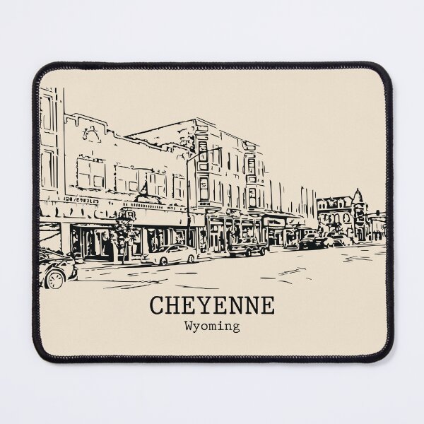 Item preview, Cheyenne - Wyoming designed and sold by Lakeric Cityscapes.