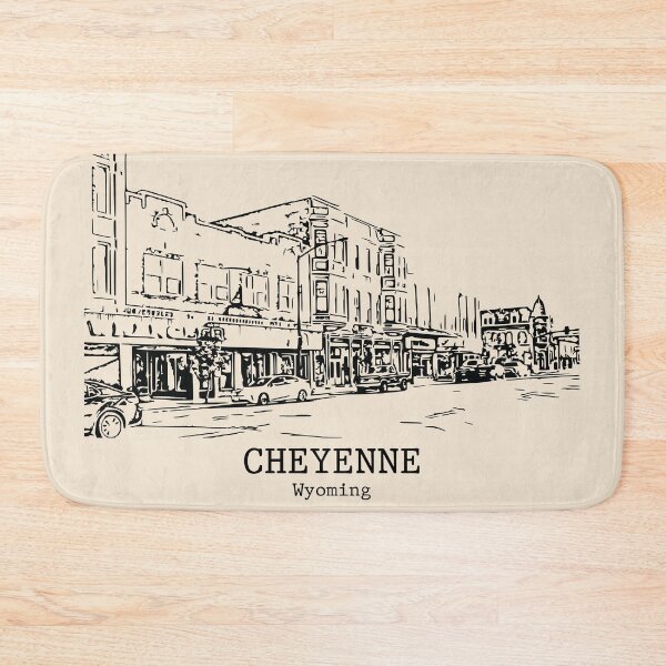 Item preview, Cheyenne - Wyoming designed and sold by Lakeric Cityscapes.