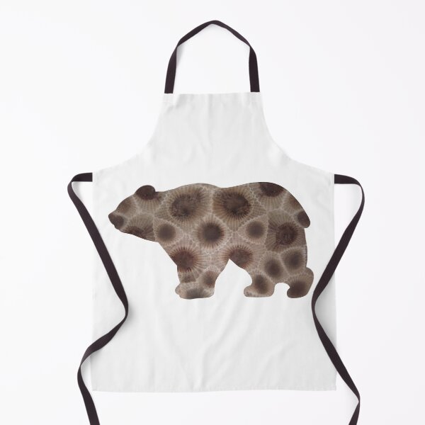 Item preview, Fun Petoskey stone pattern, bear design, Michigan theme designed and sold by hollycooper.
