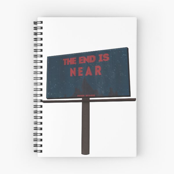 Item preview, The End is Near designed and sold by folkystickerz.
