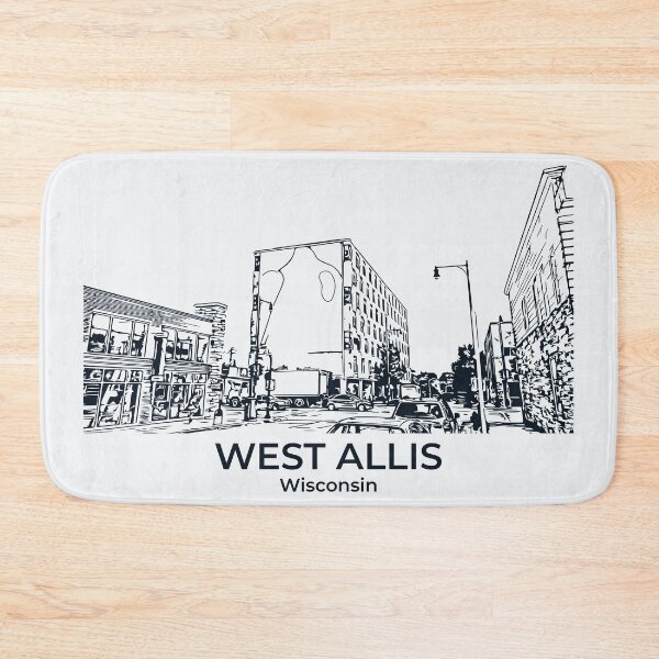 Item preview, West Allis - Wisconsin designed and sold by Lakeric Cityscapes.