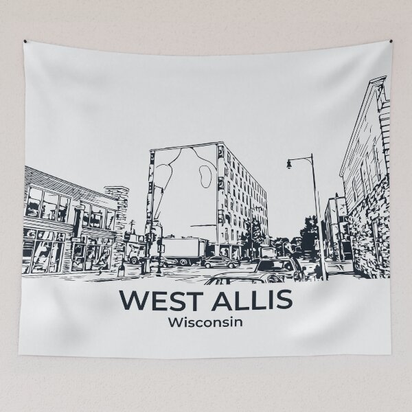 Item preview, West Allis - Wisconsin designed and sold by Lakeric Cityscapes.