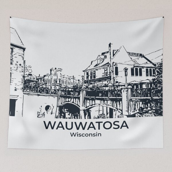 Item preview, Wauwatosa - Wisconsin designed and sold by Lakeric Cityscapes.