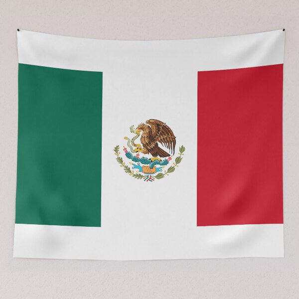 Item preview, Classic Mexico National Flag - Mexican Pride & Aztec Heritage designed and sold by NTGUILTY.
