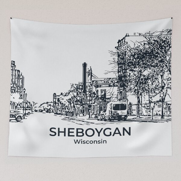 Item preview, Sheboygan - Wisconsin designed and sold by Lakeric Cityscapes.