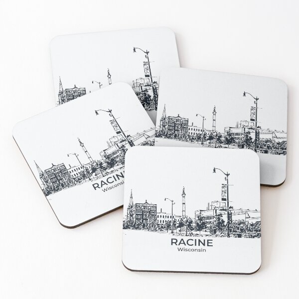 Item preview, Racine - Wisconsin designed and sold by Lakeric Cityscapes.