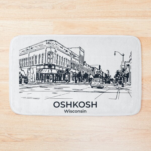 Item preview, Oshkosh - Wisconsin designed and sold by Lakeric Cityscapes.