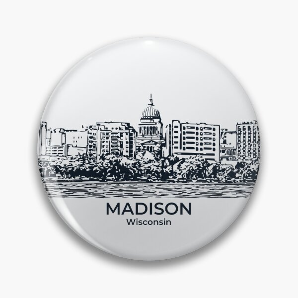 Item preview, Madison - Wisconsin designed and sold by Lakeric Cityscapes.