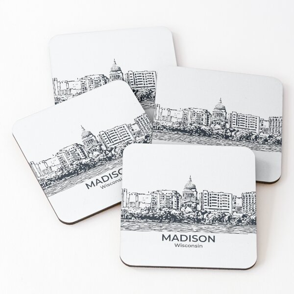 Item preview, Madison - Wisconsin designed and sold by Lakeric Cityscapes.