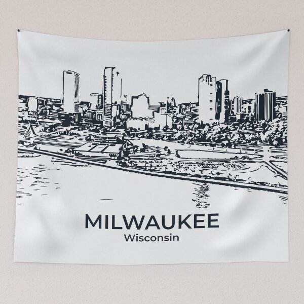 Item preview, Milwaukee - Wisconsin designed and sold by Lakeric Cityscapes.