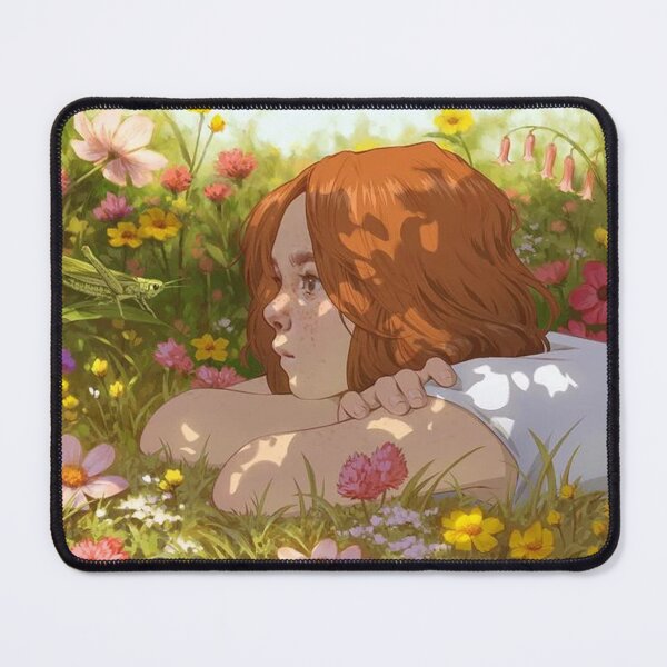 Item preview, girl with auburn hair designed and sold by donchago.
