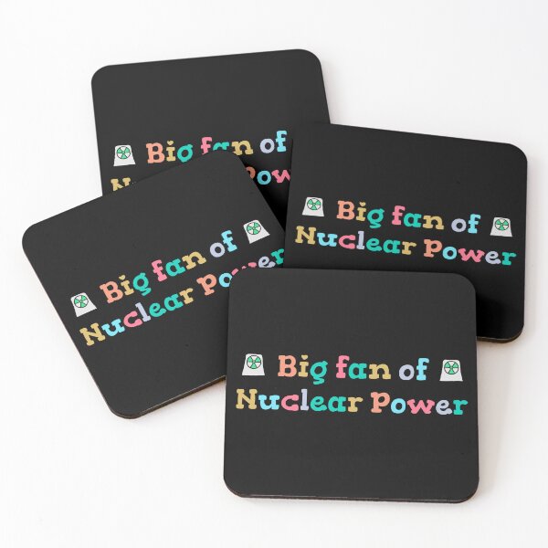 Item preview, Big Fan of Nuclear Power Science Humor designed and sold by HandicraftArt.