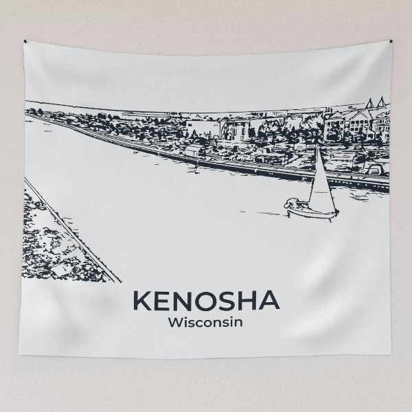 Item preview, Kenosha - Wisconsin designed and sold by Lakeric Cityscapes.
