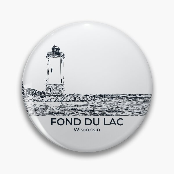 Item preview, Fond du Lac - Wisconsin designed and sold by Lakeric Cityscapes.