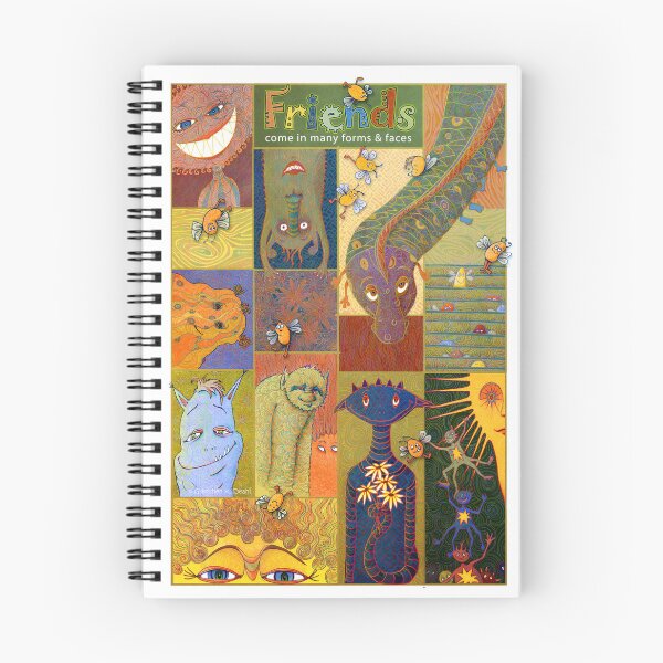 Item preview, Friends Come in Many Forms and Faces designed and sold by Gretchen Deahl.