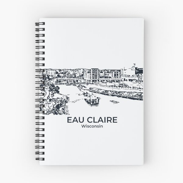 Item preview, Eau Claire - Wisconsin designed and sold by Lakeric Cityscapes.