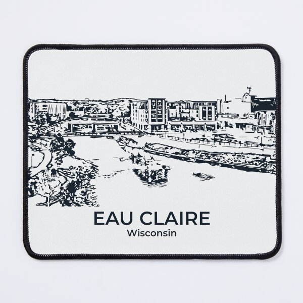 Item preview, Eau Claire - Wisconsin designed and sold by Lakeric Cityscapes.