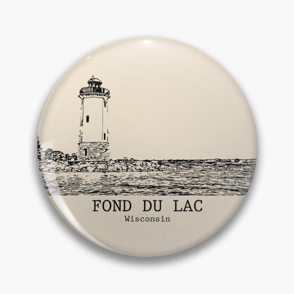 Item preview, Fond du Lac - Wisconsin designed and sold by Lakeric Cityscapes.