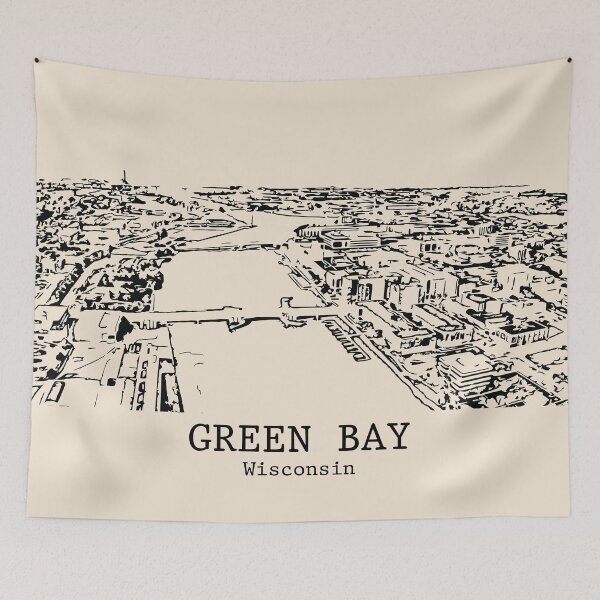 Item preview, Green Bay, Wisconsin designed and sold by Lakeric Cityscapes.