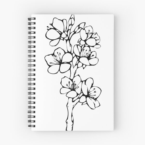Item preview, Orchid - Black and White designed and sold by synthesizer.