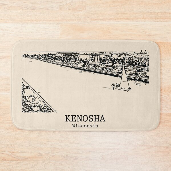 Item preview, Kenosha - Wisconsin designed and sold by Lakeric Cityscapes.