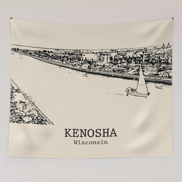 Item preview, Kenosha - Wisconsin designed and sold by Lakeric Cityscapes.