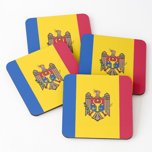 Item preview, Classic Moldova National Flag - Moldovan Pride & Balkan Heritage designed and sold by NTGUILTY.
