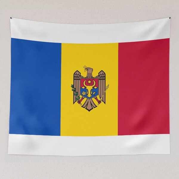 Item preview, Classic Moldova National Flag - Moldovan Pride & Balkan Heritage designed and sold by NTGUILTY.