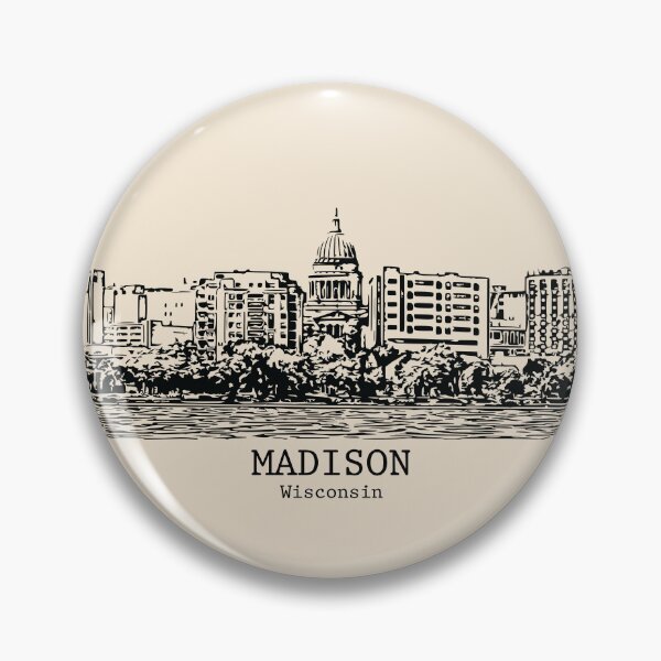 Item preview, Madison - Wisconsin designed and sold by Lakeric Cityscapes.