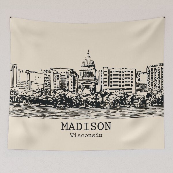 Item preview, Madison - Wisconsin designed and sold by Lakeric Cityscapes.