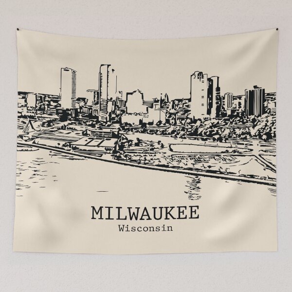 Item preview, Milwaukee - Wisconsin designed and sold by Lakeric Cityscapes.