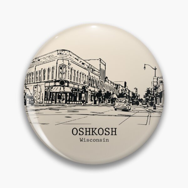 Item preview, Oshkosh - Wisconsin designed and sold by Lakeric Cityscapes.