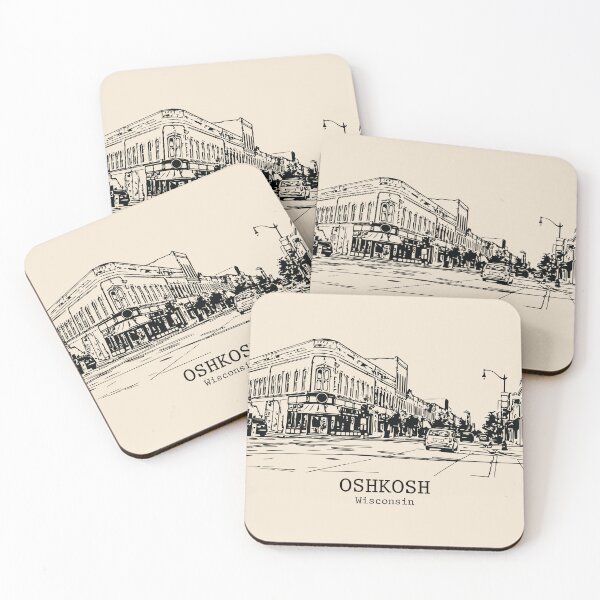 Item preview, Oshkosh - Wisconsin designed and sold by Lakeric Cityscapes.