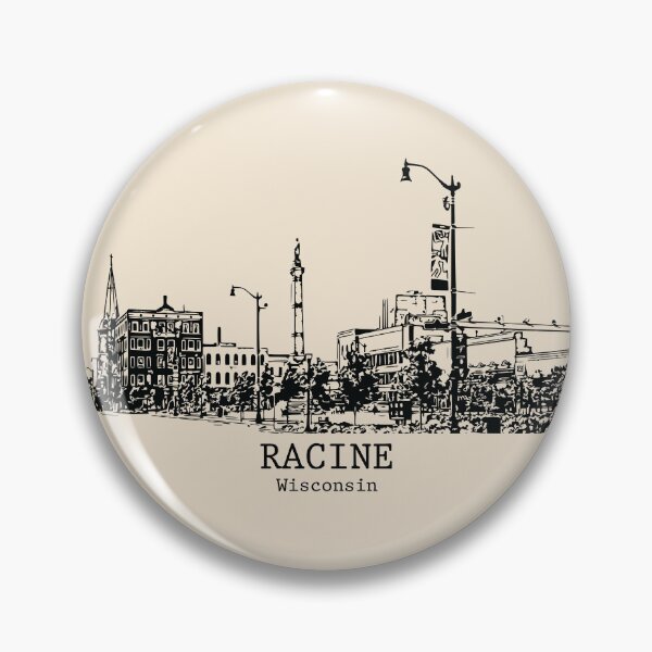 Item preview, Racine - Wisconsin designed and sold by Lakeric Cityscapes.