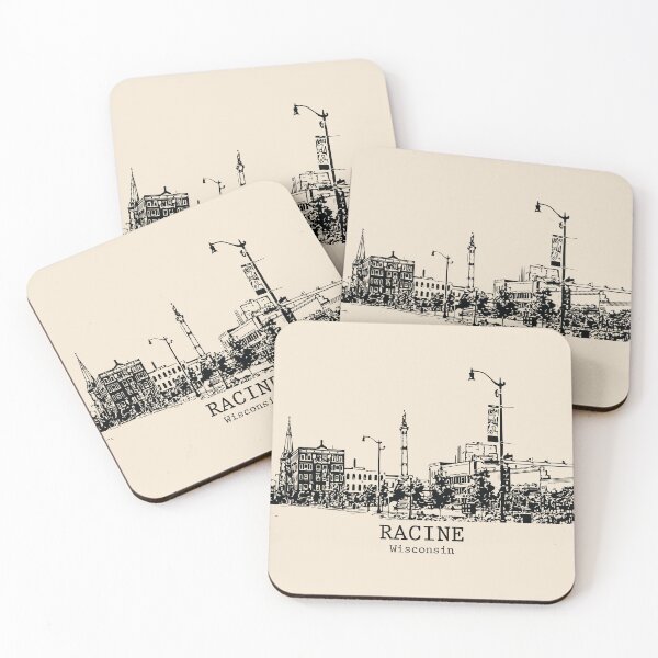 Item preview, Racine - Wisconsin designed and sold by Lakeric Cityscapes.