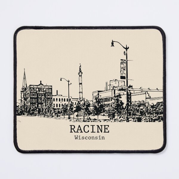 Item preview, Racine - Wisconsin designed and sold by Lakeric Cityscapes.