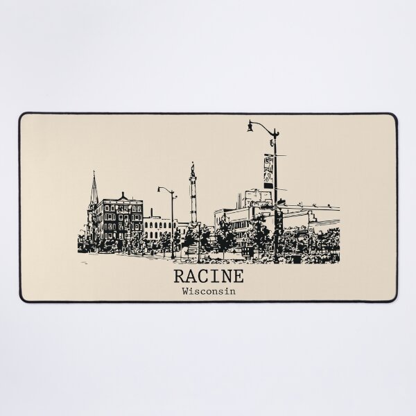 Item preview, Racine - Wisconsin designed and sold by Lakeric Cityscapes.