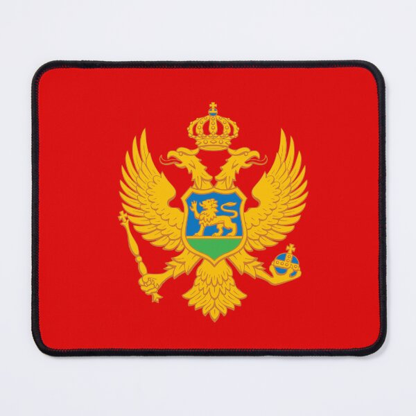 Item preview, Classic Montenegro National Flag - Montenegrin Pride & Balkan Royal Heritage designed and sold by NTGUILTY.