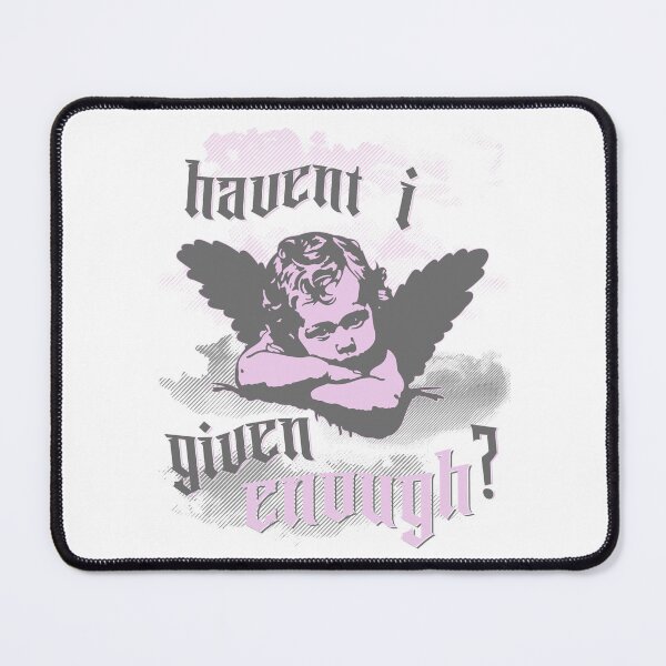 Item preview, Given Enough pink cherub designed and sold by yourvanitybrand.