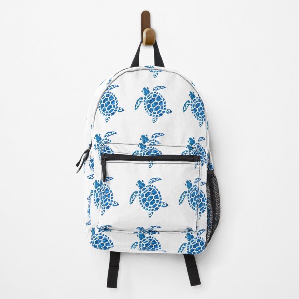 Item preview, Cute Sea Turtle drawing blue ocean waves designed and sold by hollycooper.