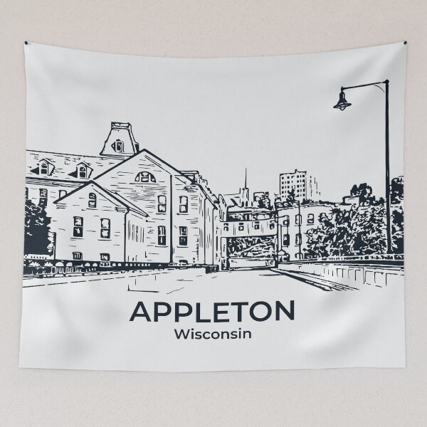 Item preview, Appleton - Wisconsin designed and sold by Lakeric Cityscapes.