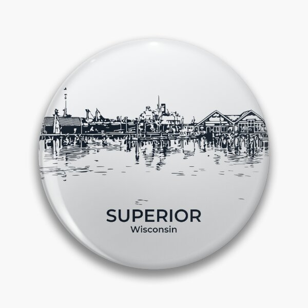 Item preview, Superior - Wisconsin designed and sold by Lakeric Cityscapes.