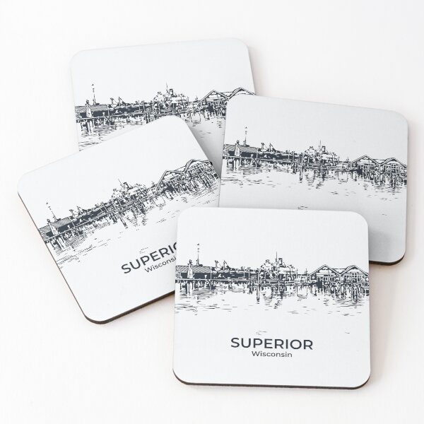 Item preview, Superior - Wisconsin designed and sold by Lakeric Cityscapes.