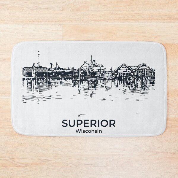 Item preview, Superior - Wisconsin designed and sold by Lakeric Cityscapes.
