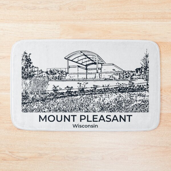 Item preview, Mount Pleasant - Wisconsin designed and sold by Lakeric Cityscapes.