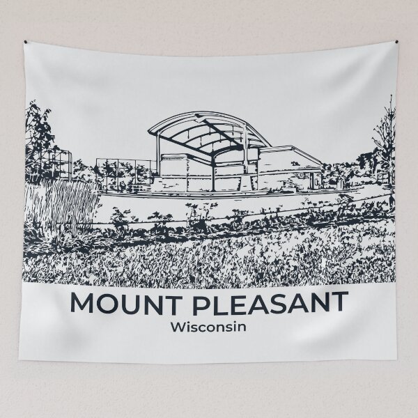 Item preview, Mount Pleasant - Wisconsin designed and sold by Lakeric Cityscapes.