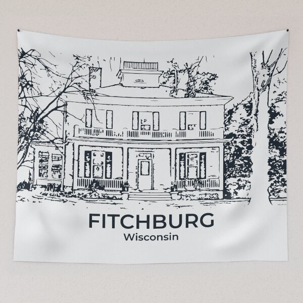 Item preview, Fitchburg - Wisconsin designed and sold by Lakeric Cityscapes.