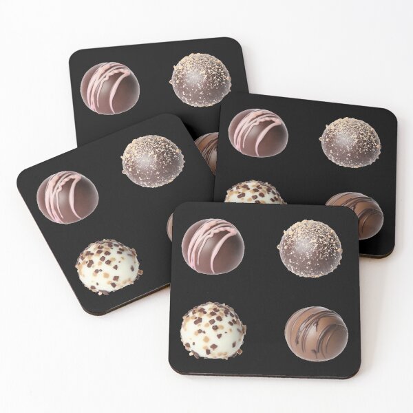 Item preview, belgian chocolate bonbon ball assortment sticker pack designed and sold by inainart.