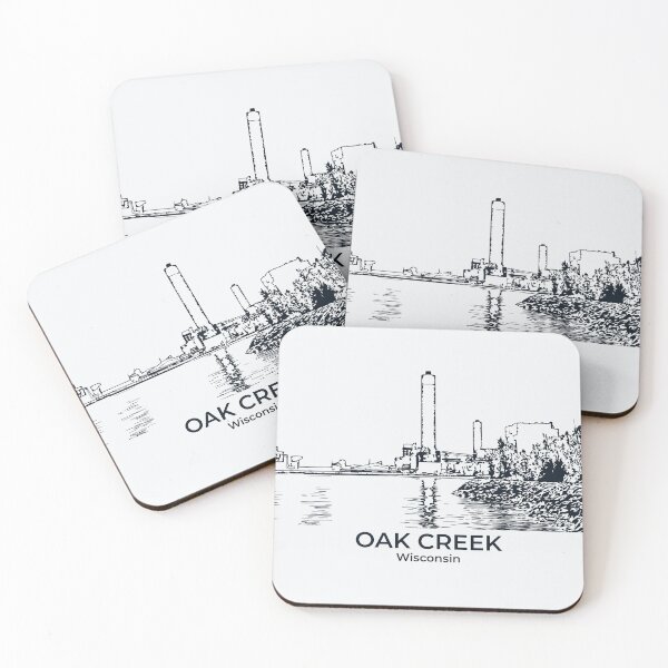 Item preview, Oak Creek - Wisconsin designed and sold by Lakeric Cityscapes.